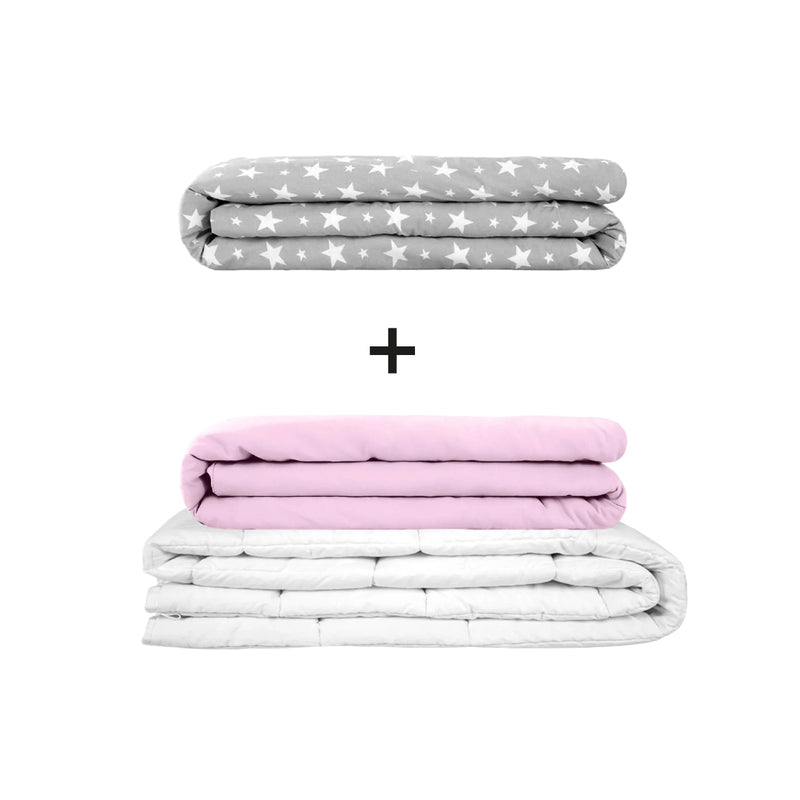 Manta terapéutica original - Juego de mantas con peso para adultos incluyendo 2 fundas a elegir