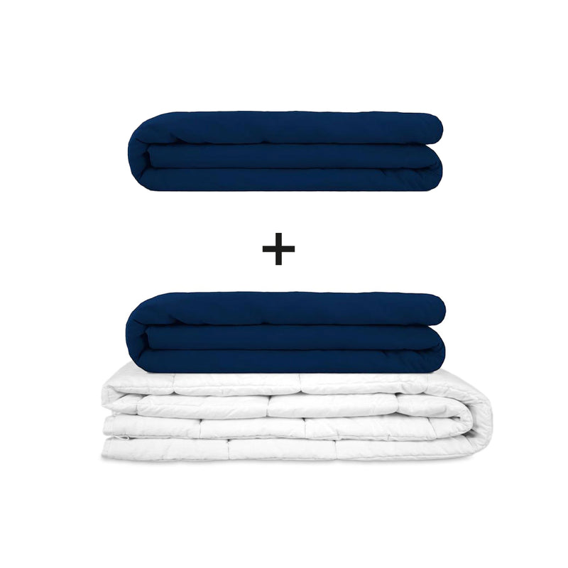 Manta terapéutica original - Juego de mantas con peso para adultos incluyendo 2 fundas a elegir