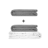 Manta terapéutica original - Juego de mantas con peso para adultos incluyendo 2 fundas a elegir