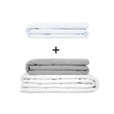 Manta terapéutica original - Juego de mantas con peso para adultos incluyendo 2 fundas a elegir