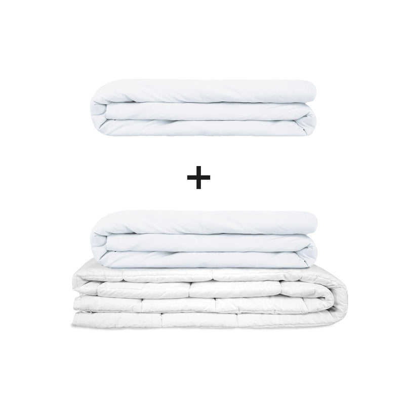 Manta terapéutica original - Juego de mantas con peso para adultos incluyendo 2 fundas a elegir