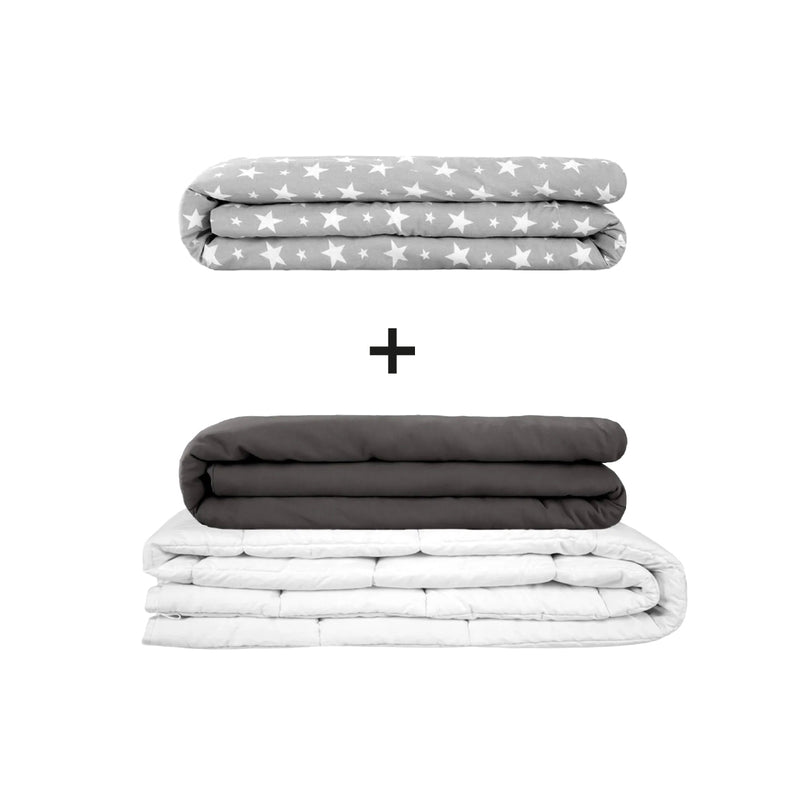 Manta terapéutica original - Juego de mantas con peso para adultos incluyendo 2 fundas a elegir