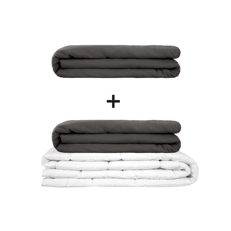 Manta terapéutica original - Juego de mantas con peso para adultos incluyendo 2 fundas a elegir