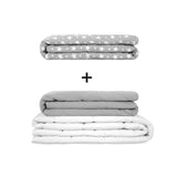 Manta terapéutica original - Juego de mantas con peso para adultos incluyendo 2 fundas a elegir