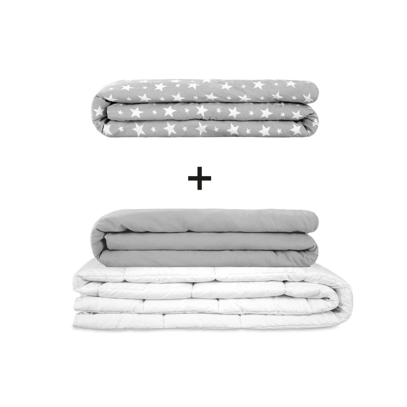 Manta terapéutica original - Juego de mantas con peso para adultos incluyendo 2 fundas a elegir