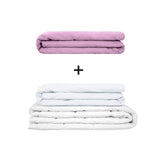 Manta terapéutica original - Juego de mantas con peso para adultos incluyendo 2 fundas a elegir