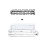 Manta terapéutica original - Juego de mantas con peso para adultos incluyendo 2 fundas a elegir