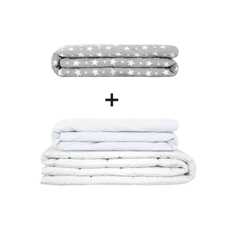 Manta terapéutica original - Juego de mantas con peso para adultos incluyendo 2 fundas a elegir