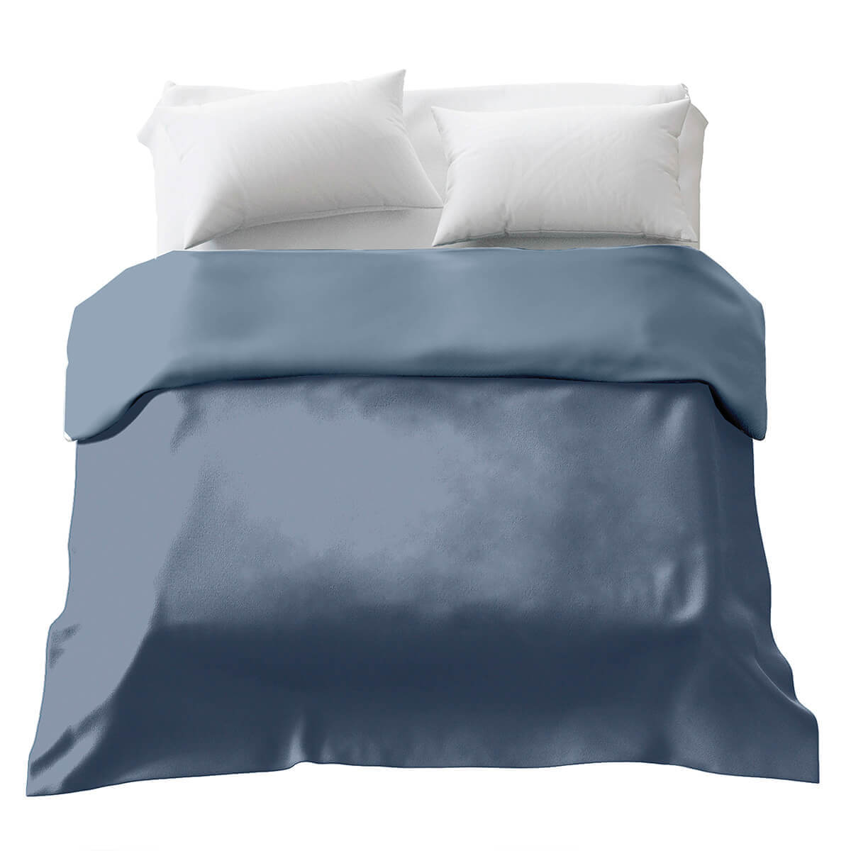 Manta terapéutica original - Funda de algodón en azul acero