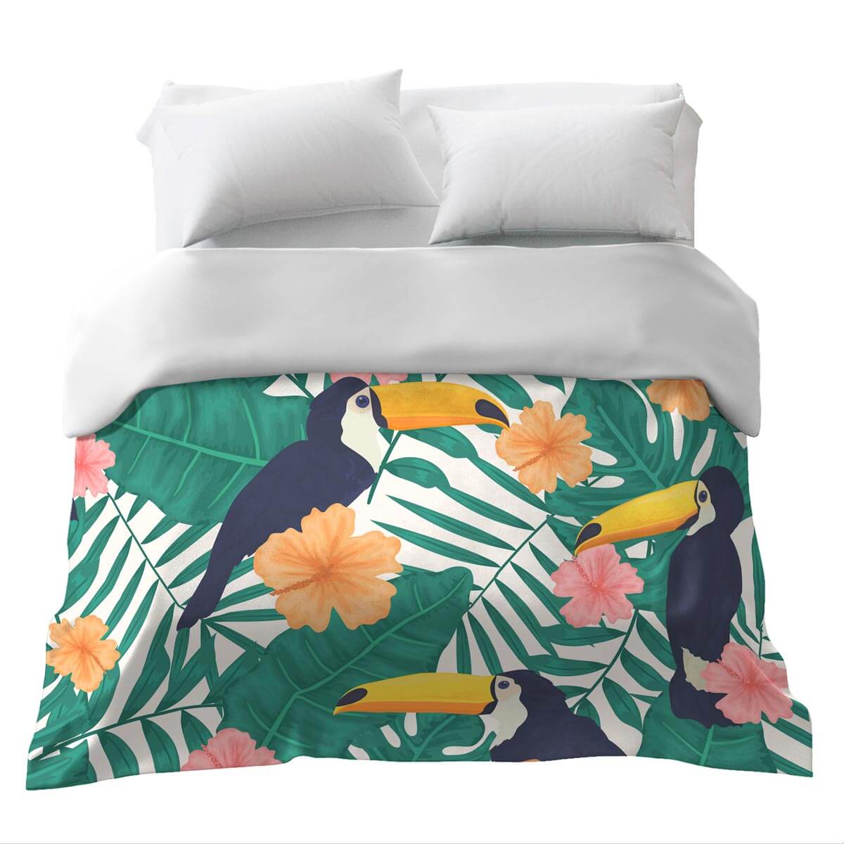 Manta terapéutica original - Funda de algodón Tucanes