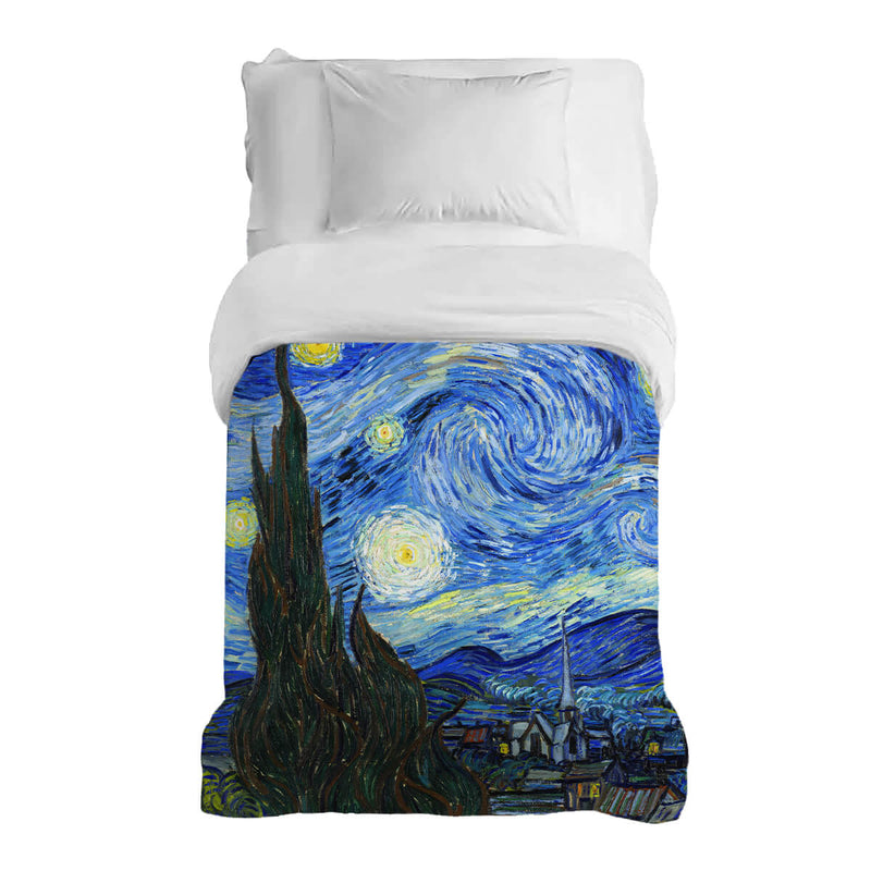 Manta terapéutica original - Funda de algodón Noche estrellada