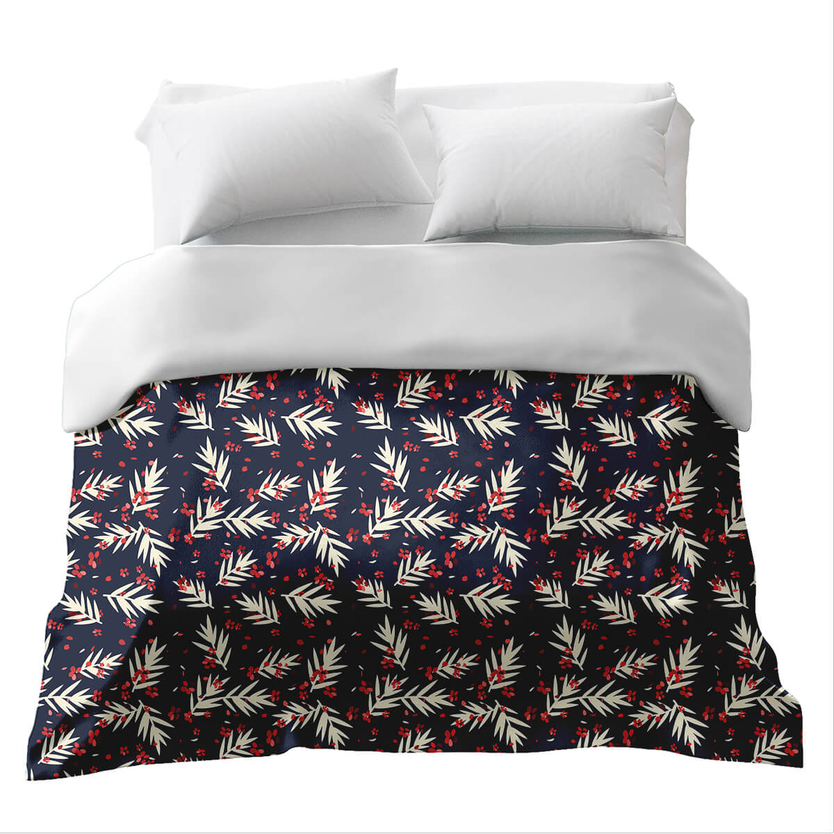 Manta terapéutica original - Funda de algodón bambú y flores de cerezo