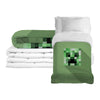 Manta terapéutica original - Manta con peso Minecraft Creeper con funda de algodón para niños y adultos