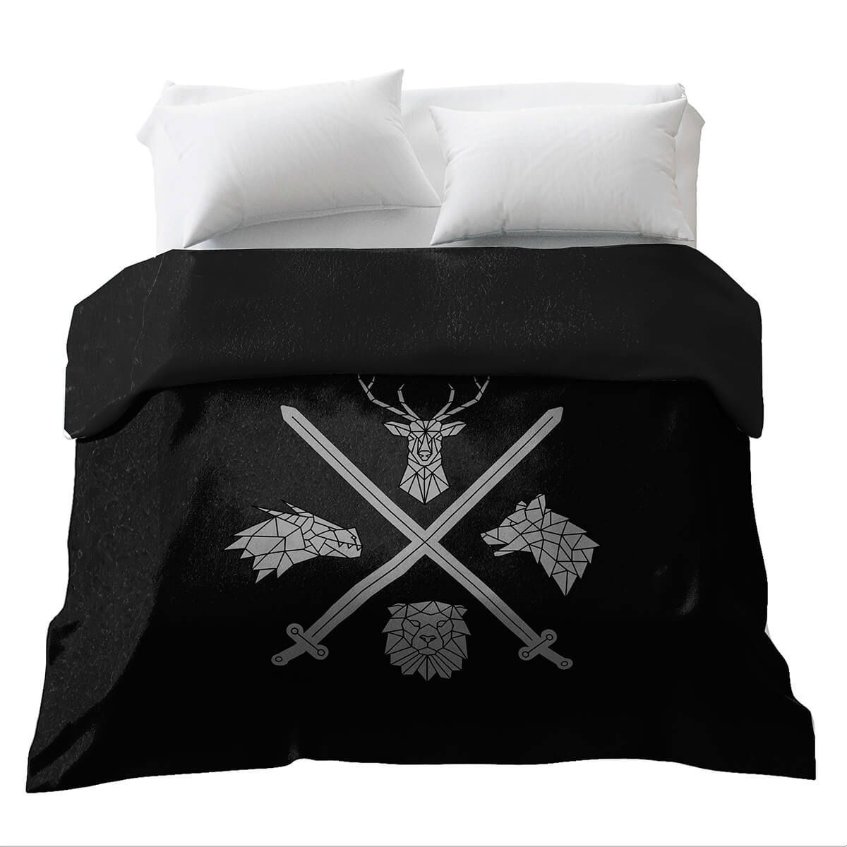 Manta terapéutica original - Funda de algodón con escudo