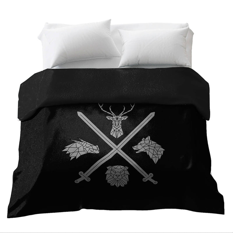 Manta terapéutica original - Funda de algodón con escudo