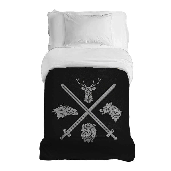 Manta terapéutica original - Funda de algodón con escudo