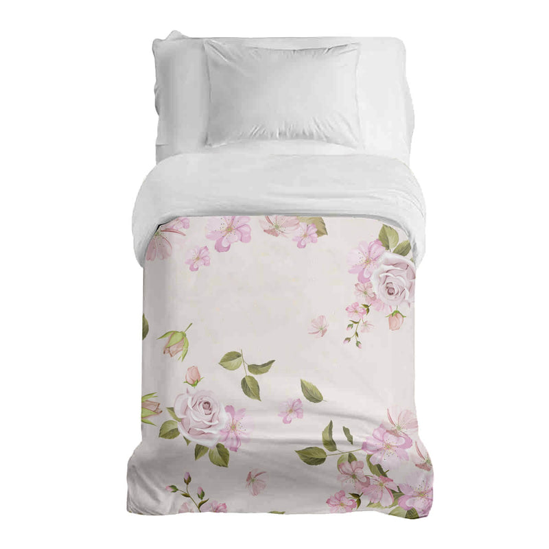 Manta terapéutica original - Funda de algodón Rosas románticas