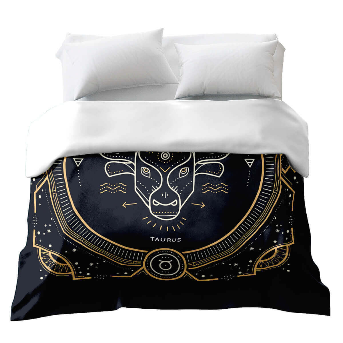 Manta terapéutica original - Funda de algodón Signo zodiacal Tauro