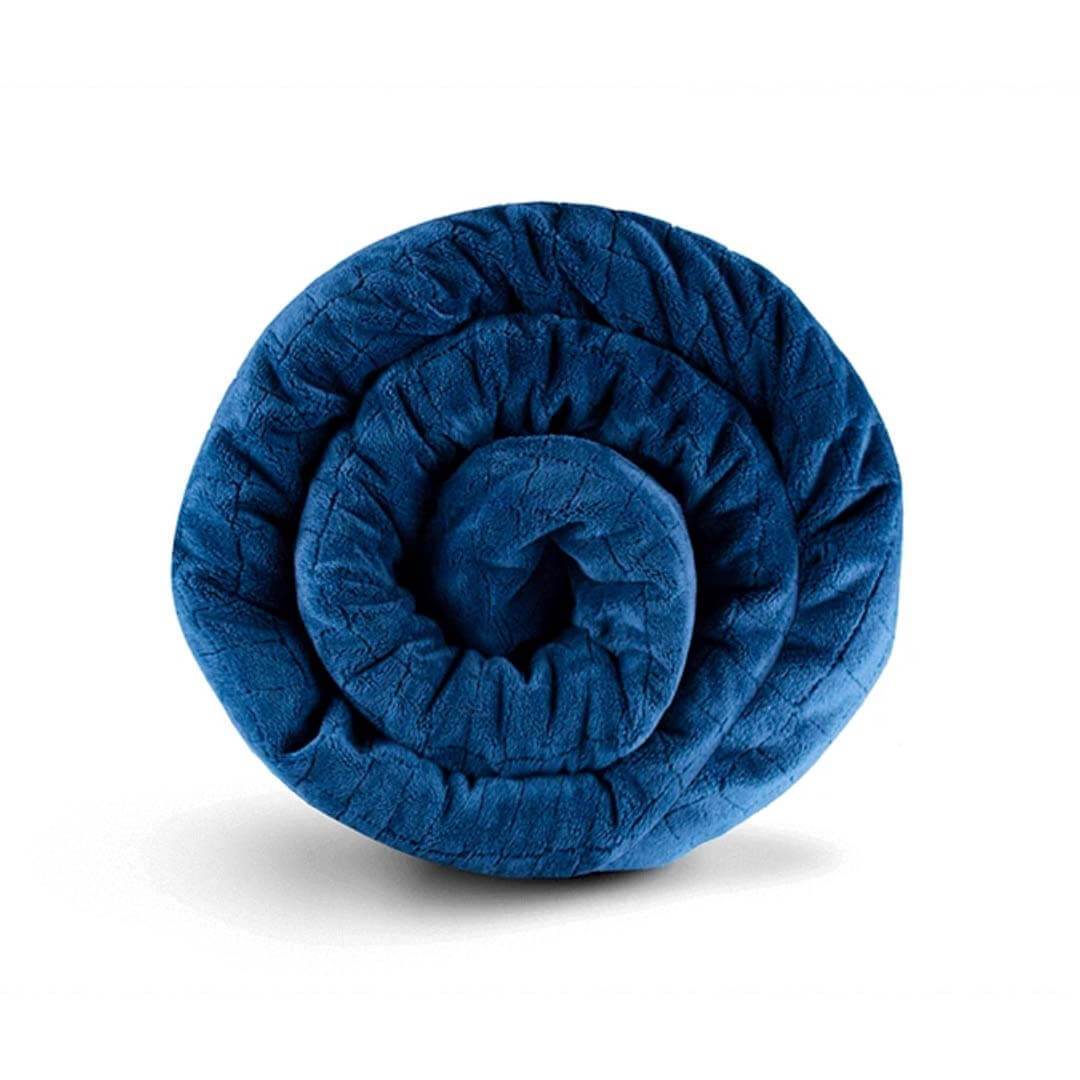 Manta terapéutica original - Funda 4 estaciones en azul