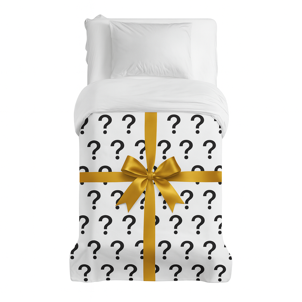 Manta terapéutica original - Funda de algodón en gris con estrellas