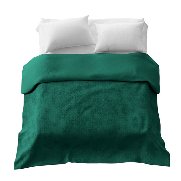 Manta terapéutica original - funda 4 estaciones en verde abeto