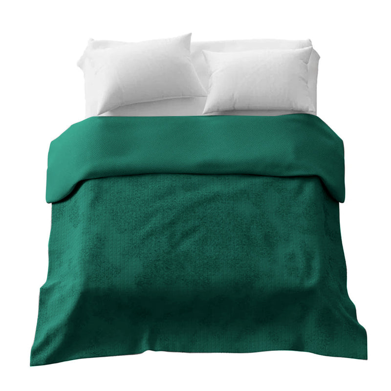 Manta terapéutica original - funda 4 estaciones en verde abeto