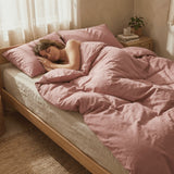 Manta terapéutica original - Manta con peso con funda de algodón en rosa antiguo para adultos