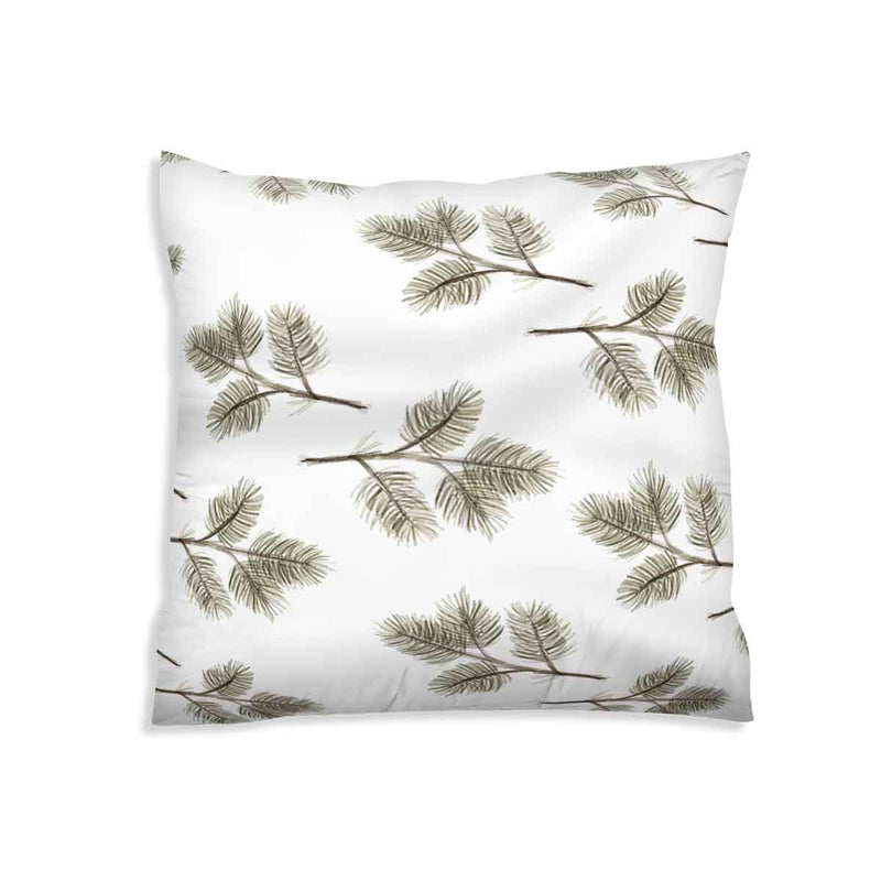 Almohada de salud blanca con ramas para adultos