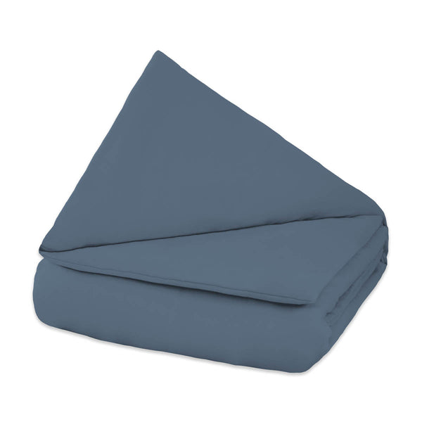 Manta terapéutica original - Funda de algodón en azul paloma