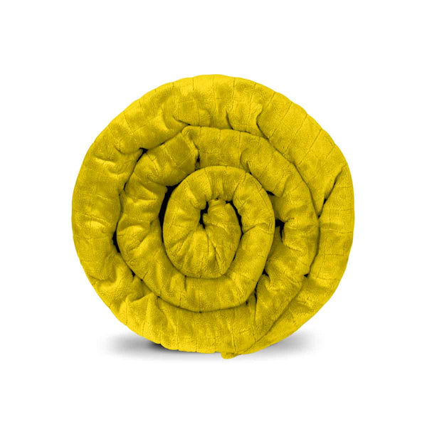 Manta terapéutica original - funda para las 4 estaciones en amarillo
