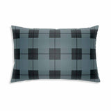 Almohada de salud azul negra para adultos