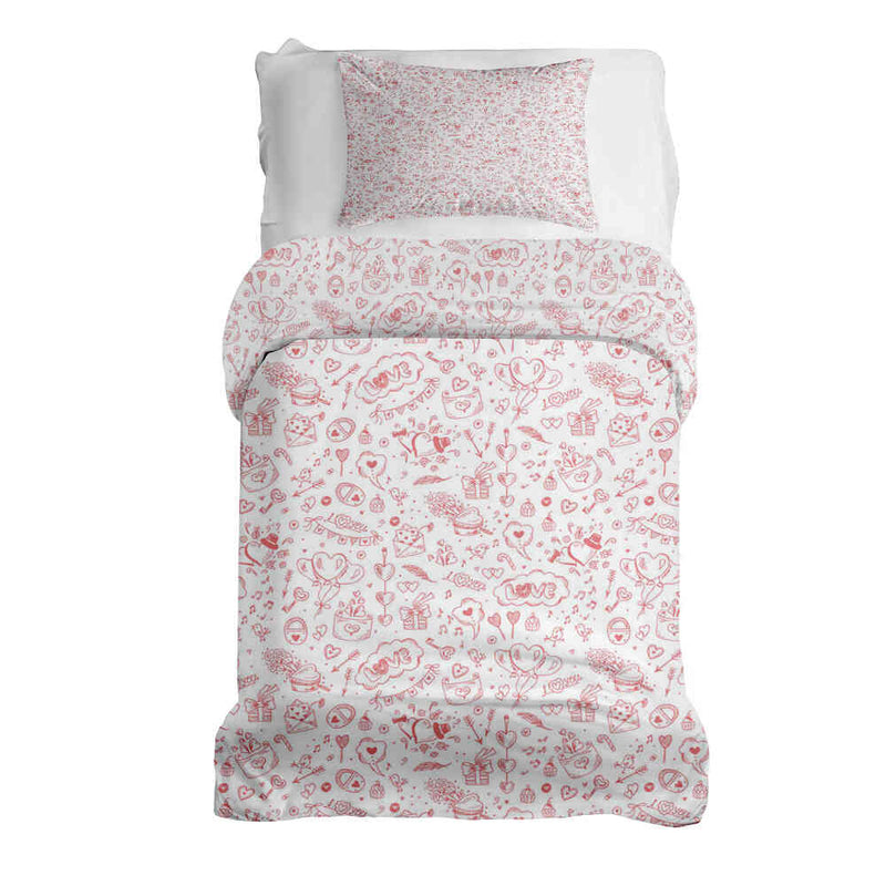 Set de ropa de cama Therapiedecken Sé mi Valentín