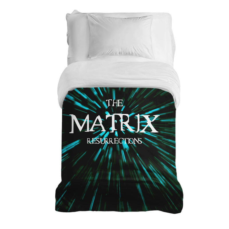 Manta terapéutica original - Funda de algodón con inscripción The Matrix