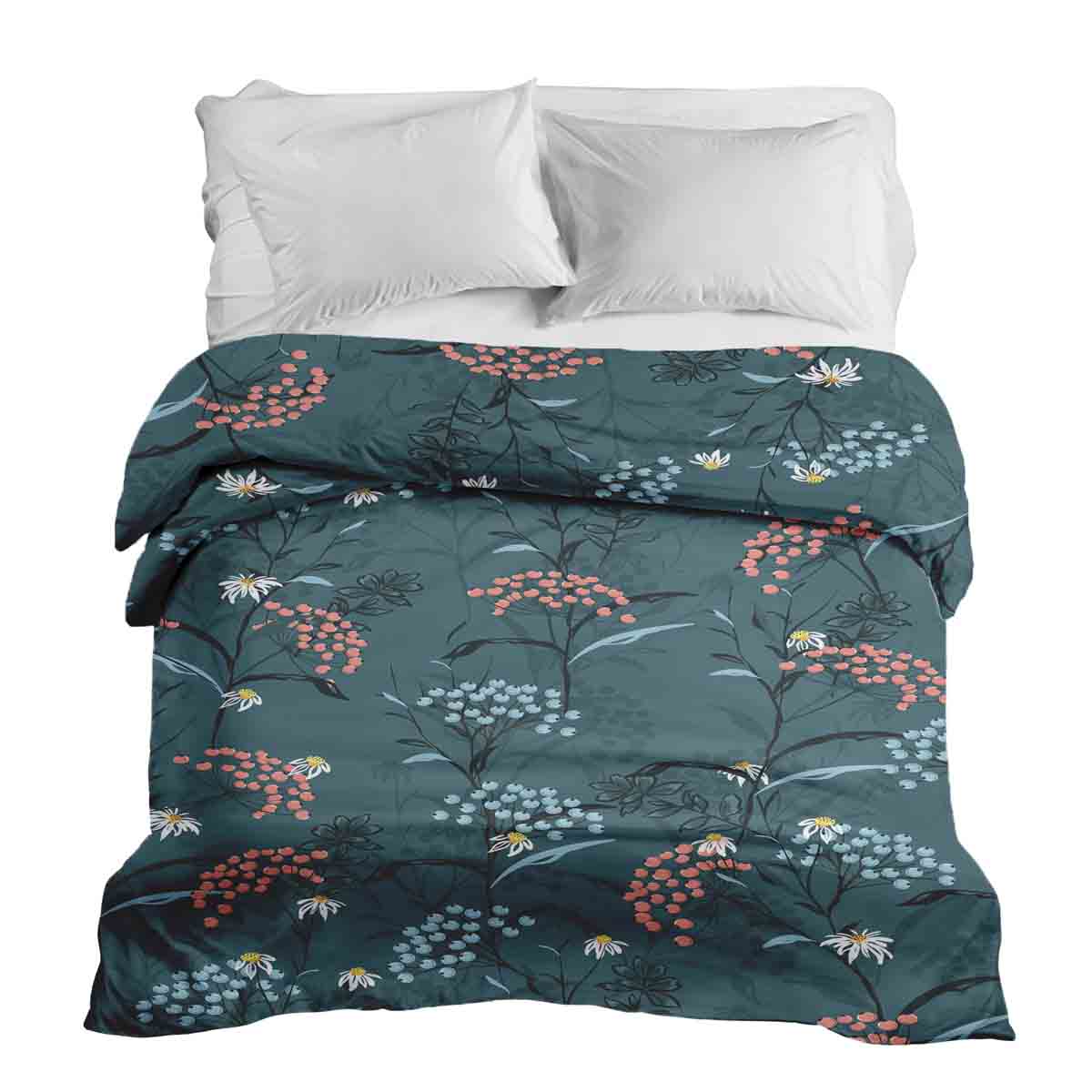 Manta terapéutica original - Funda de algodón Flores de primavera