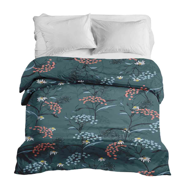 Manta terapéutica original - Funda de algodón Flores de primavera