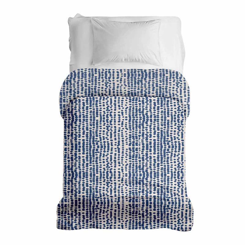 Manta terapéutica original - Funda de algodón con puntos azules