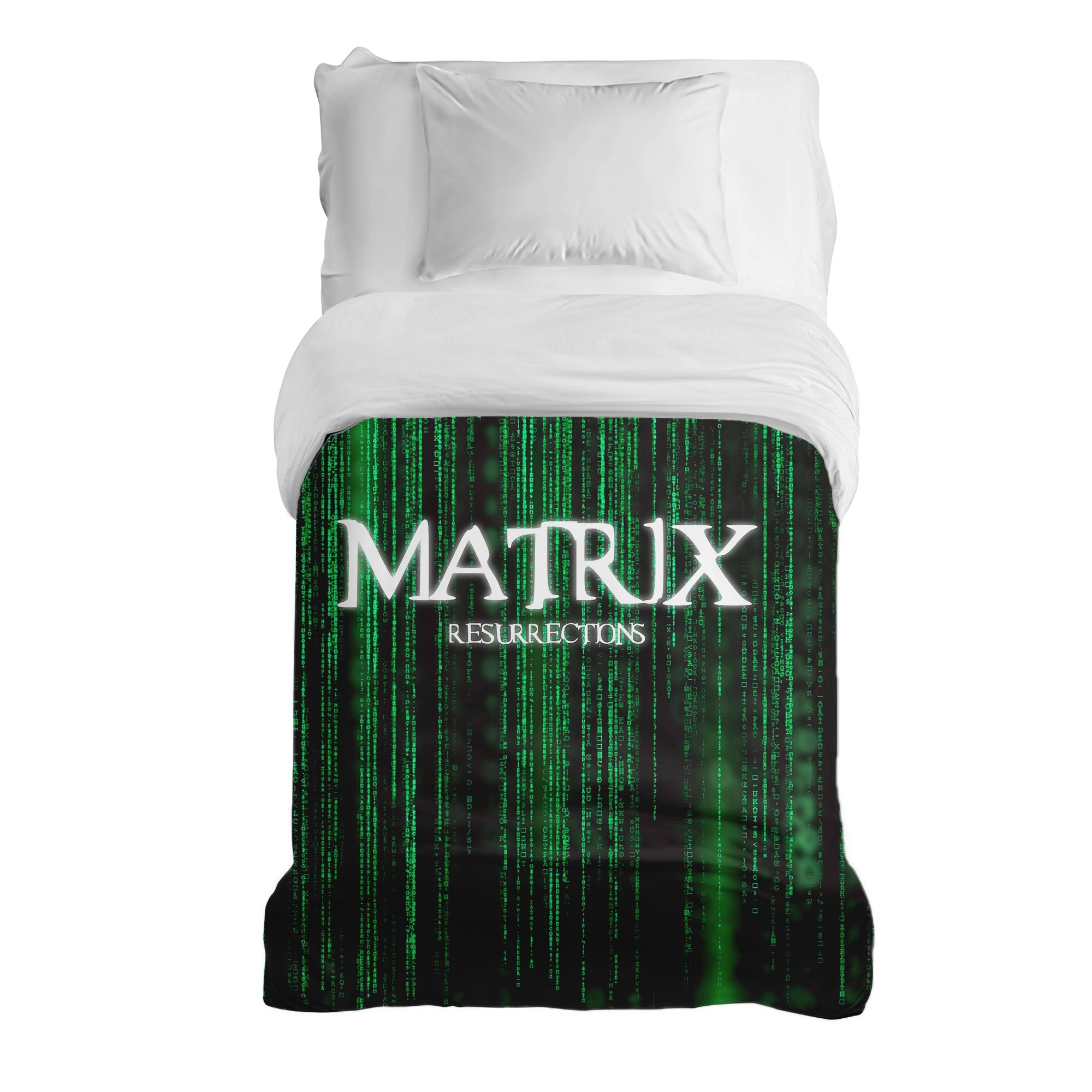Manta terapéutica original - Funda de algodón Matrix en verde
