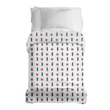 Manta terapéutica original - Funda de algodón ambiente navideño