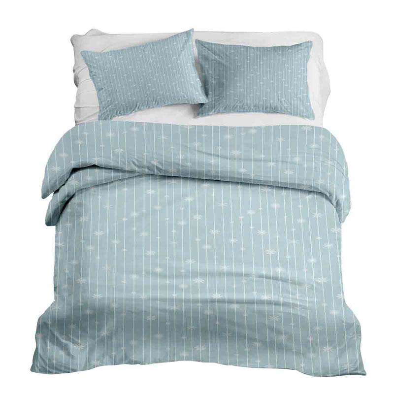 Set de ropa de cama y manta terapéutica Elsa Estrellas