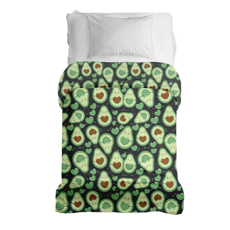 Manta terapéutica original - Funda de algodón Aguacates verdes