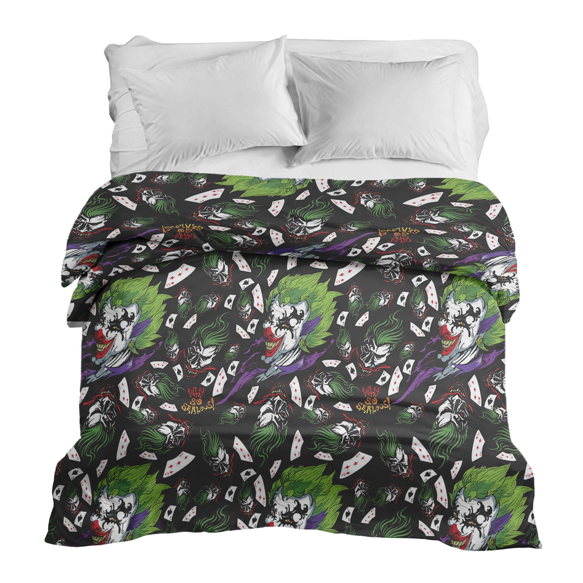 Manta terapéutica original - Funda de algodón Joker colorido