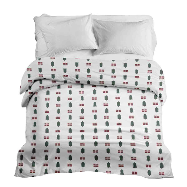 Manta terapéutica original - Funda de algodón ambiente navideño