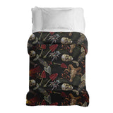 Manta terapéutica original - Funda de algodón Halloween esqueleto