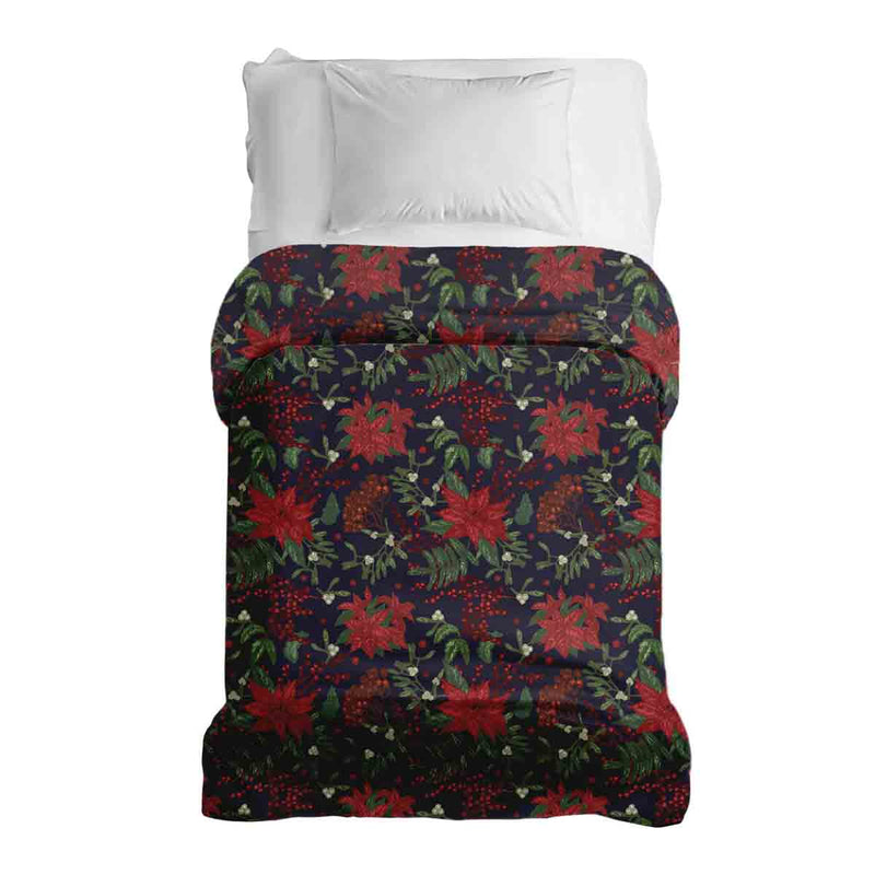 Manta terapéutica original - Funda de algodón con estrella de Navidad roja