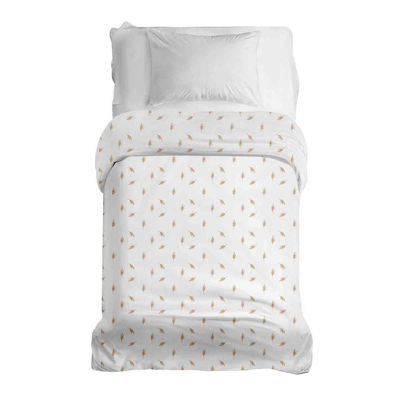 Manta terapéutica original - Funda de algodón blanca con pajitas