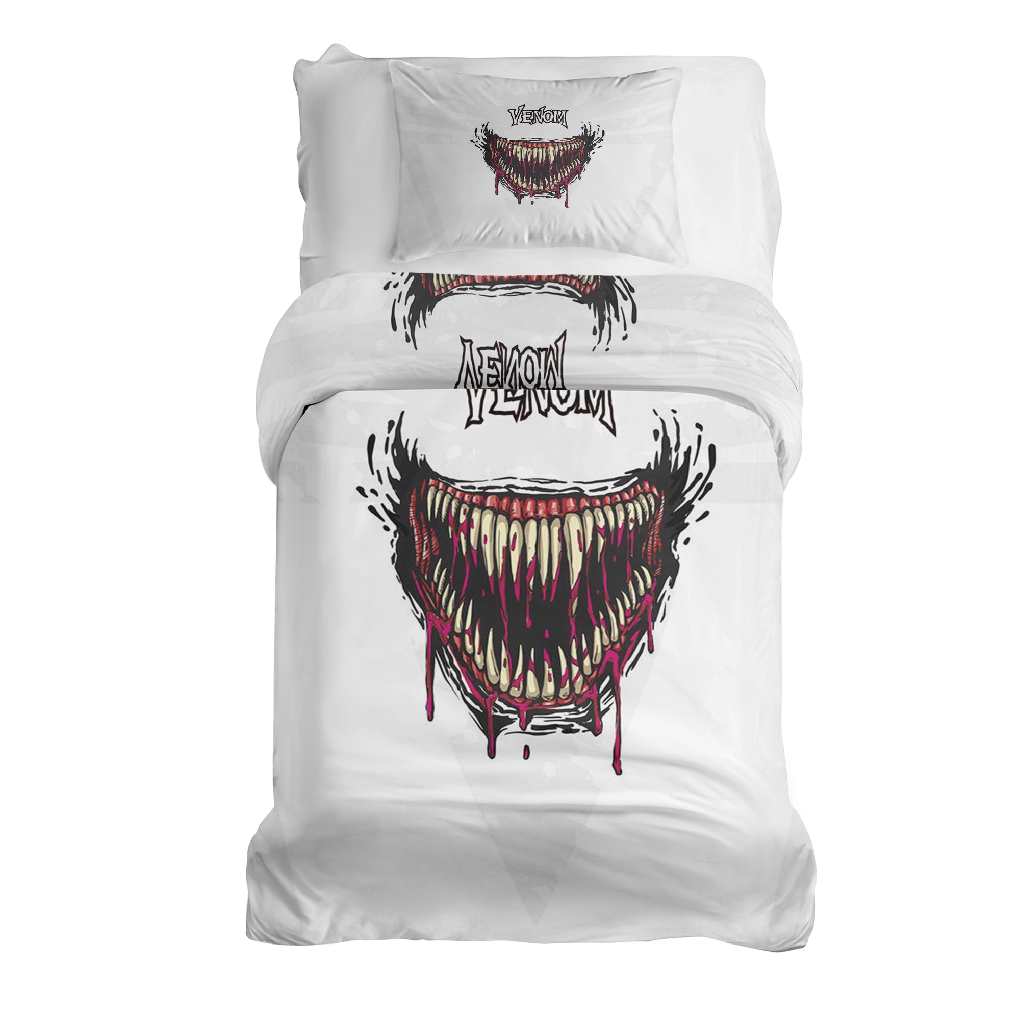 Set de ropa de cama para manta terapéutica blanco Venom