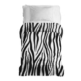 Manta terapéutica original - Funda de algodón con estampado de cebra
