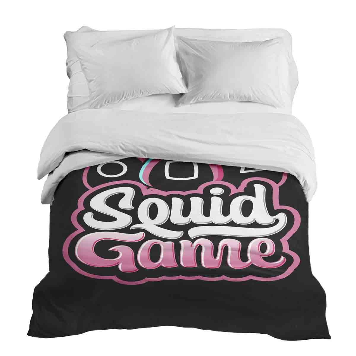 Manta terapéutica original - Funda de algodón negra Squid