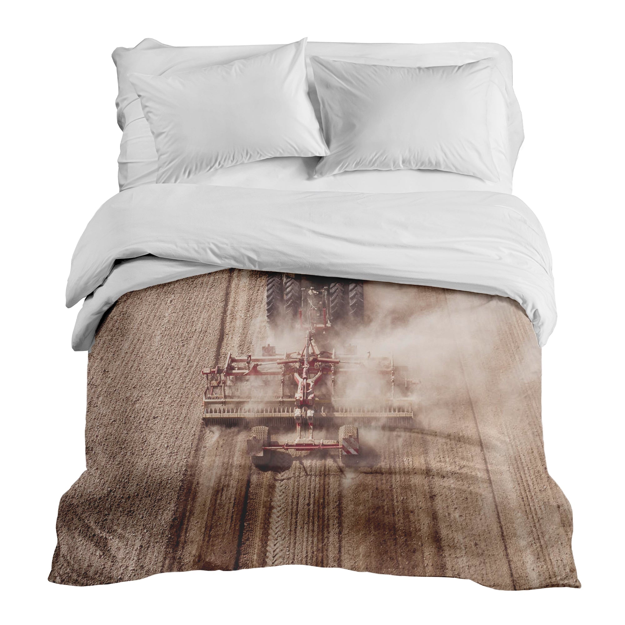 Manta terapéutica original - Funda de algodón tractor en polvo