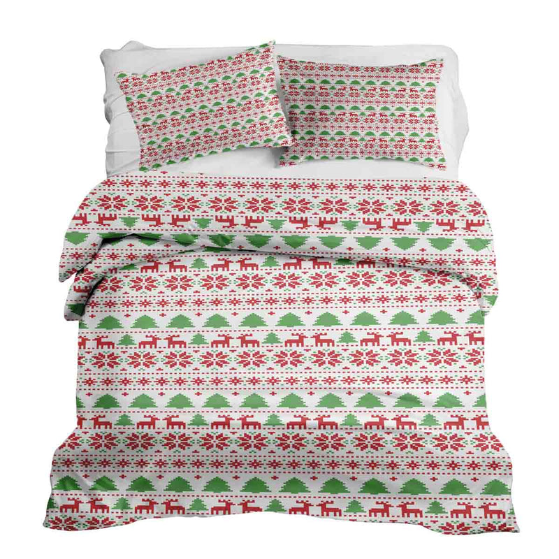 Juego de ropa de cama con manta terapéutica Navidad en Noruega